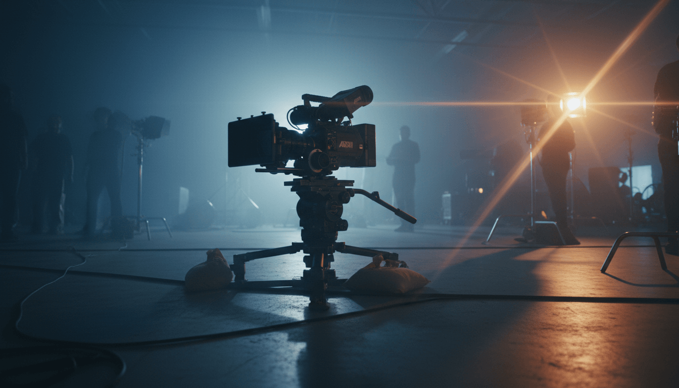 Cinematic set lighting